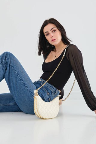 Xena Quilted Crossbody