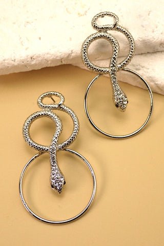 Snake Stud Earrings