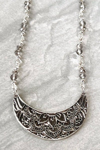 Wonder Woman Necklace in Silver